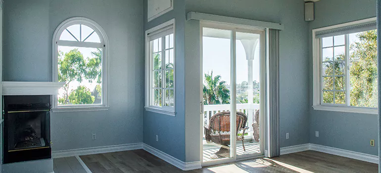 Tempered Glass Sliding Door inThe Acreage, FL