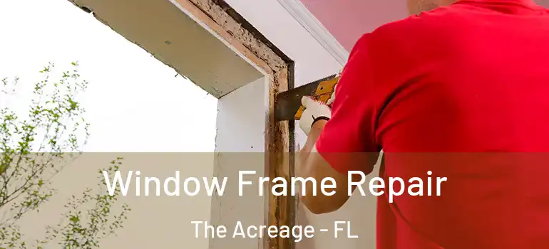  Window Frame Repair The Acreage - FL